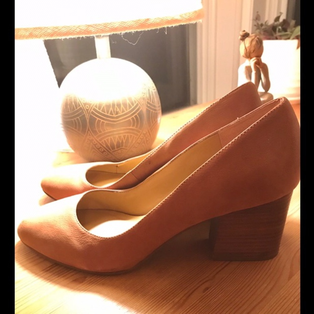 Franco Sarto Block Heel Pumps
